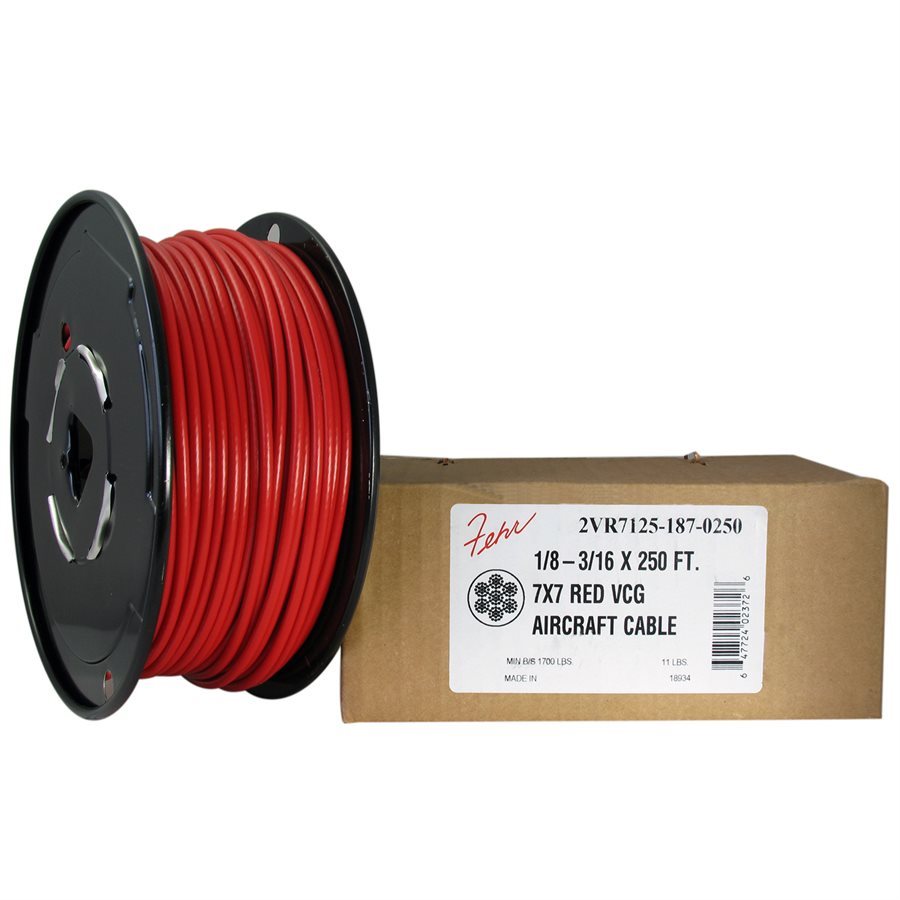 Nylon & Vinyl Coated Steel Cable