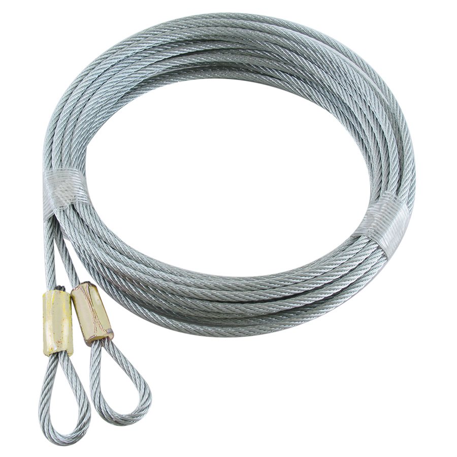 White Plain Loop Extension - 1/8 in X 120 in X 7x7