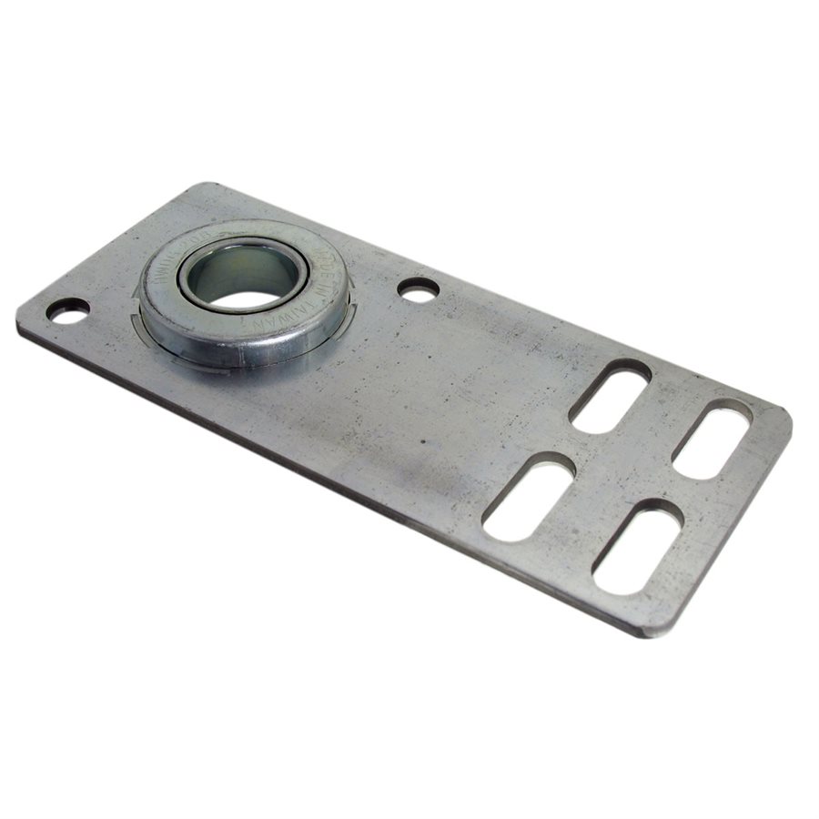 End Plate - Flat with 1 in Bearing, 8 Gauge X 5-5/8 in