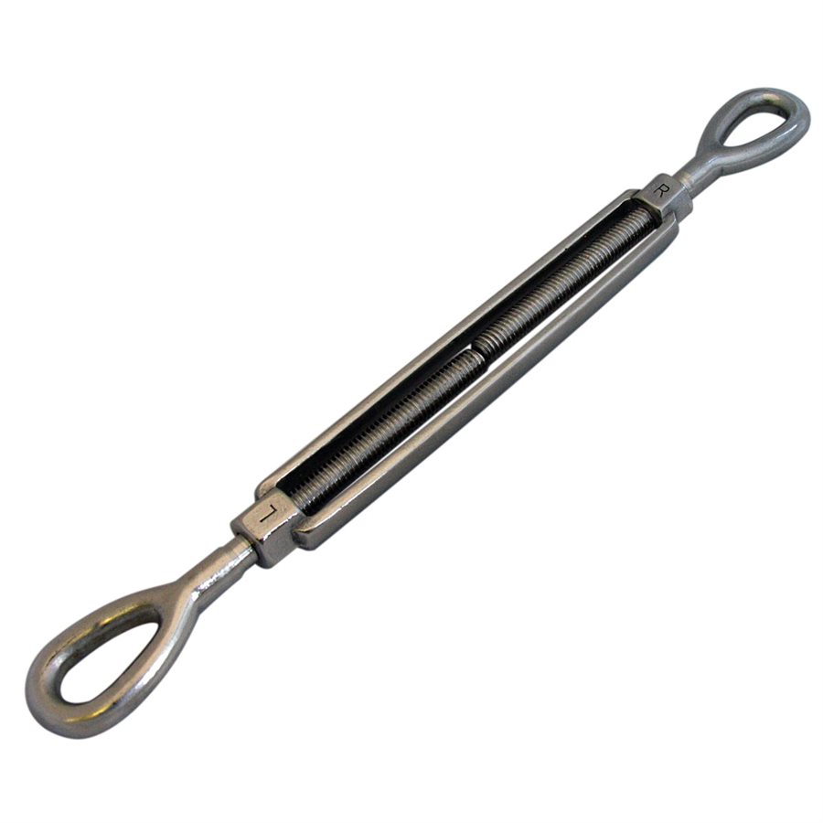 Stainless Steel T316 Eye/Eye Turnbuckle - 1/2 in X 6 in