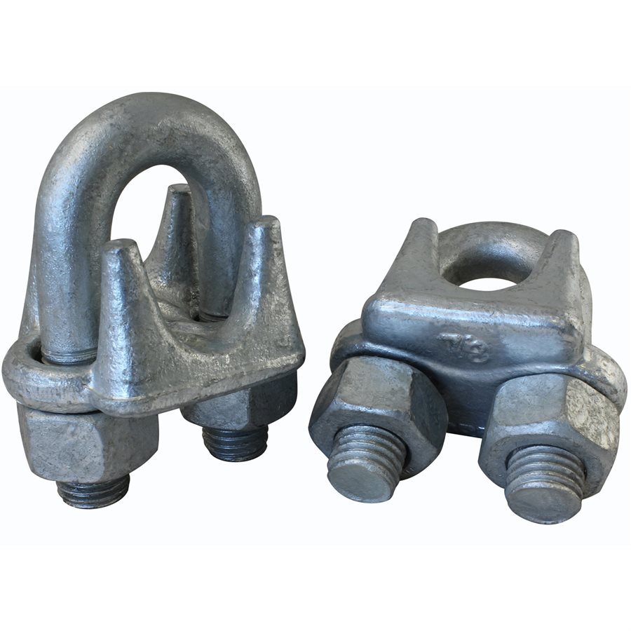 Forged Wire Rope Clip Galvanized - 7/8 in
