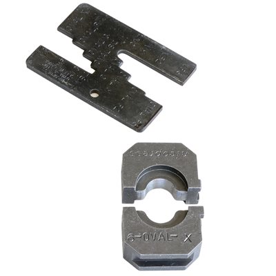 Nicopress 6 Oval - M Die - For 3/16 in Cable