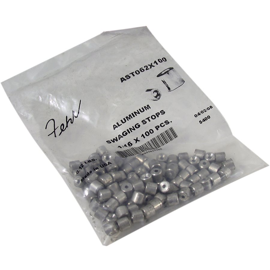 Aluminum Stops - 5/64 in