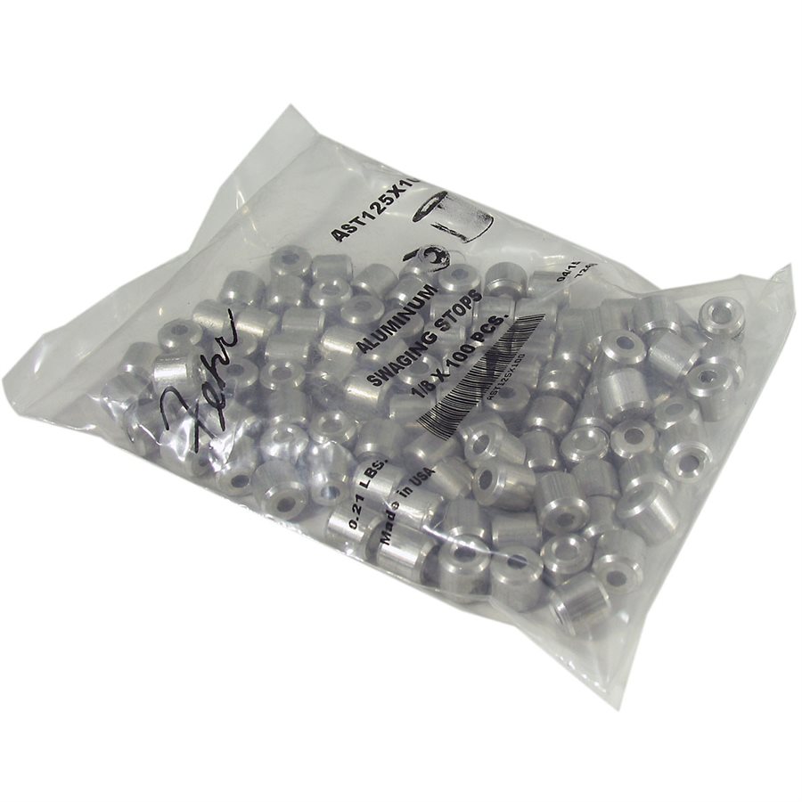 Aluminum Stops - 1/8 in
