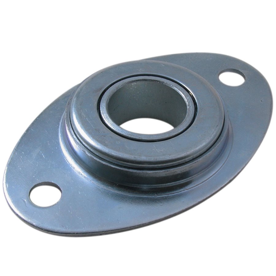 Football Bearing Plate With 1 in Flanged Bearing