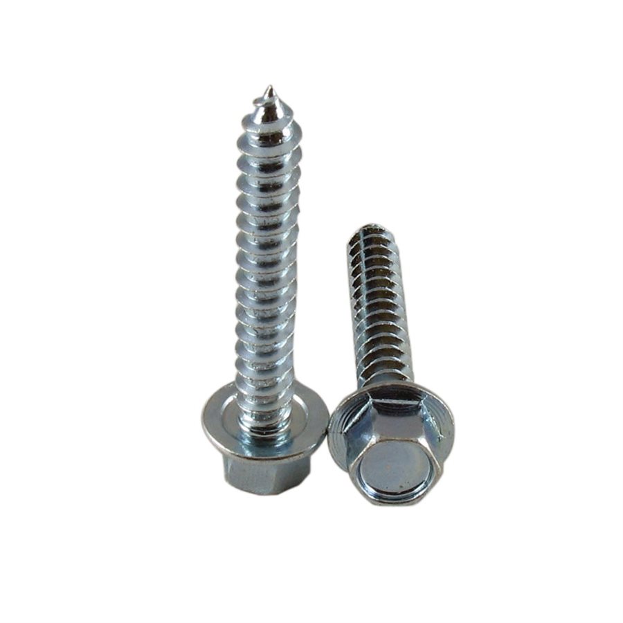 High Profile Hex Washer Head Lag Screw - 5/16 in X 2 in X 1000 Pcs