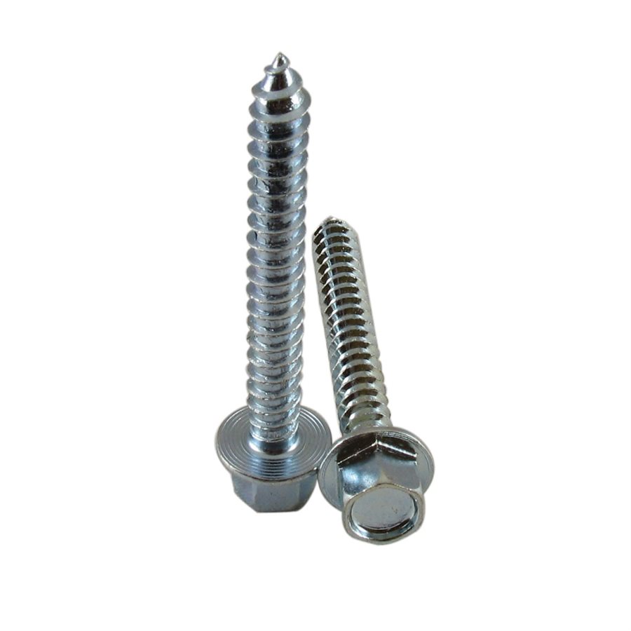 High Profile Hex Washer Head Lag Screw - 5/16 in X 2-1/2 in X 500 Pcs