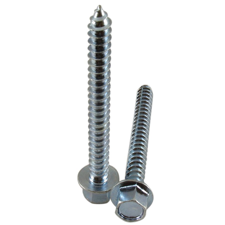High Profile Hex Washer Head Lag Screw - 5/16 in X 3 in X 500 Pcs