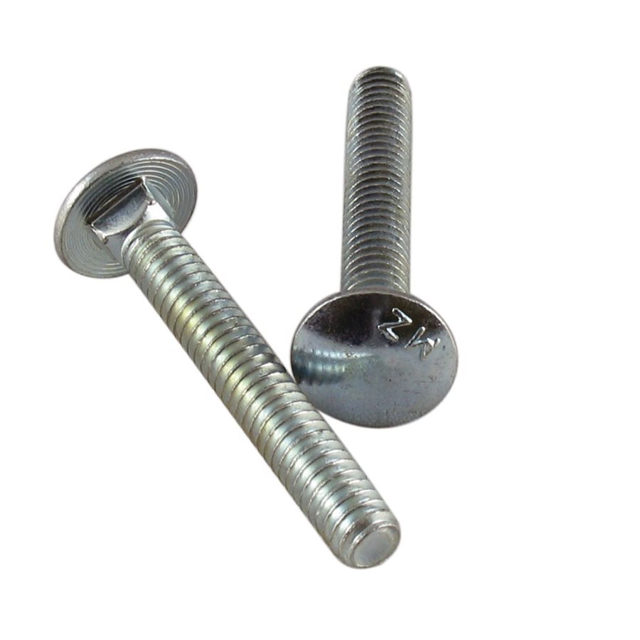 Round Head Carriage Bolt - 1/4-20 in X 1-3/4 in X 1000 Pcs
