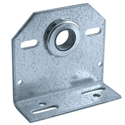 Center Plate with 1 in Bearing, 8 GA with 3-3/8 in Offset X 24 Pcs