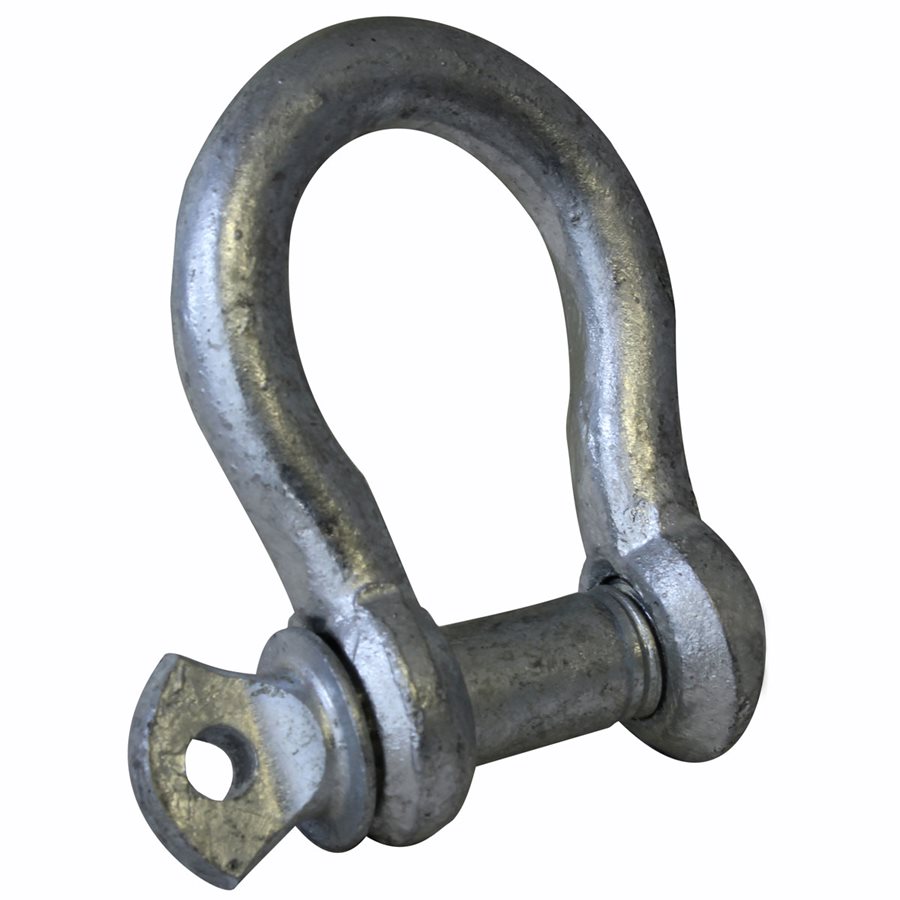 Commercial Grade Screw Pin Anchor Shackles - 1/4 in