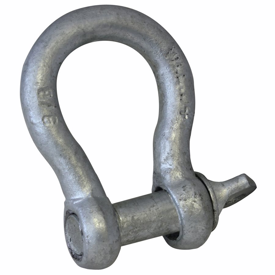 Commercial Grade Screw Pin Anchor Shackles - 5/16 in