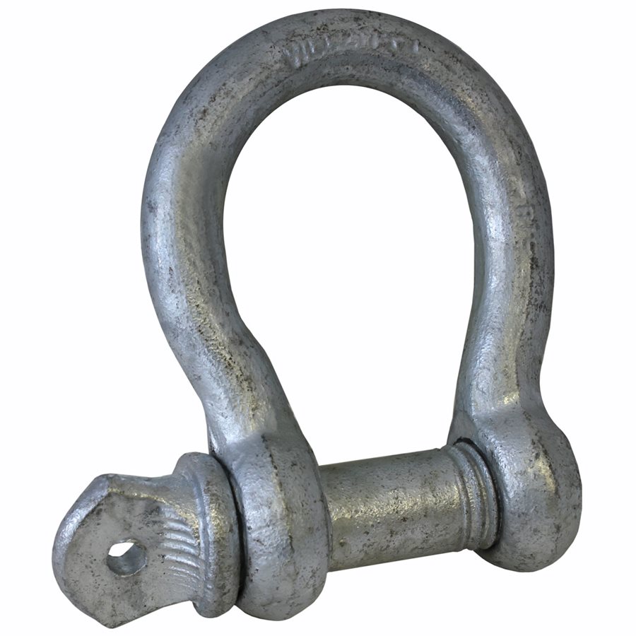 Commercial Grade Screw Pin Anchor Shackles - 5/8 in