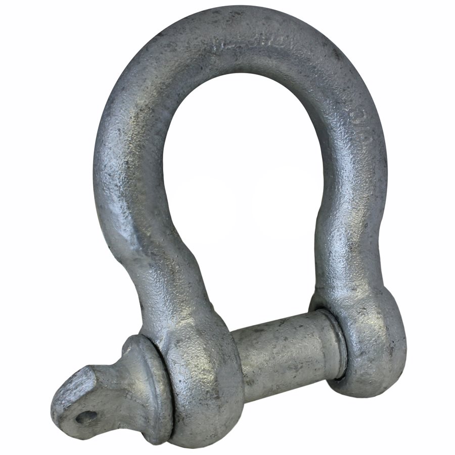 Commercial Grade Screw Pin Anchor Shackles - 3/4 in