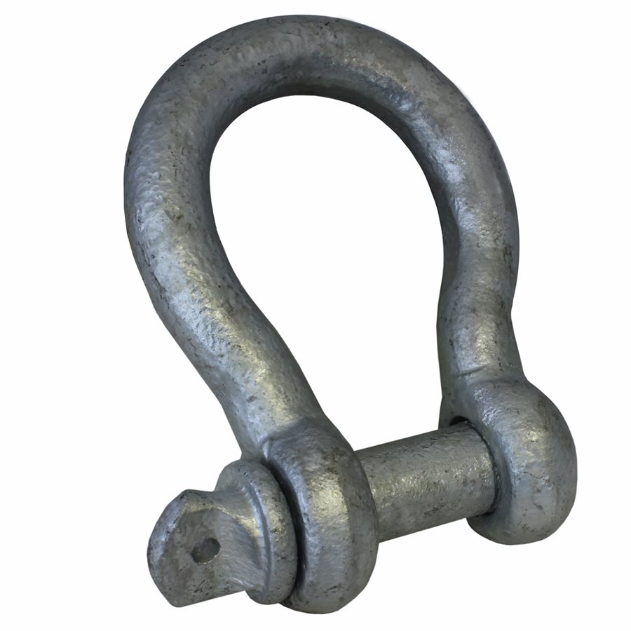 Commercial Grade Screw Pin Anchor Shackles - 7/8 in