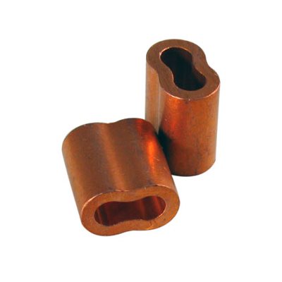 Copper Sleeves - 5/32 in X 100 Pcs