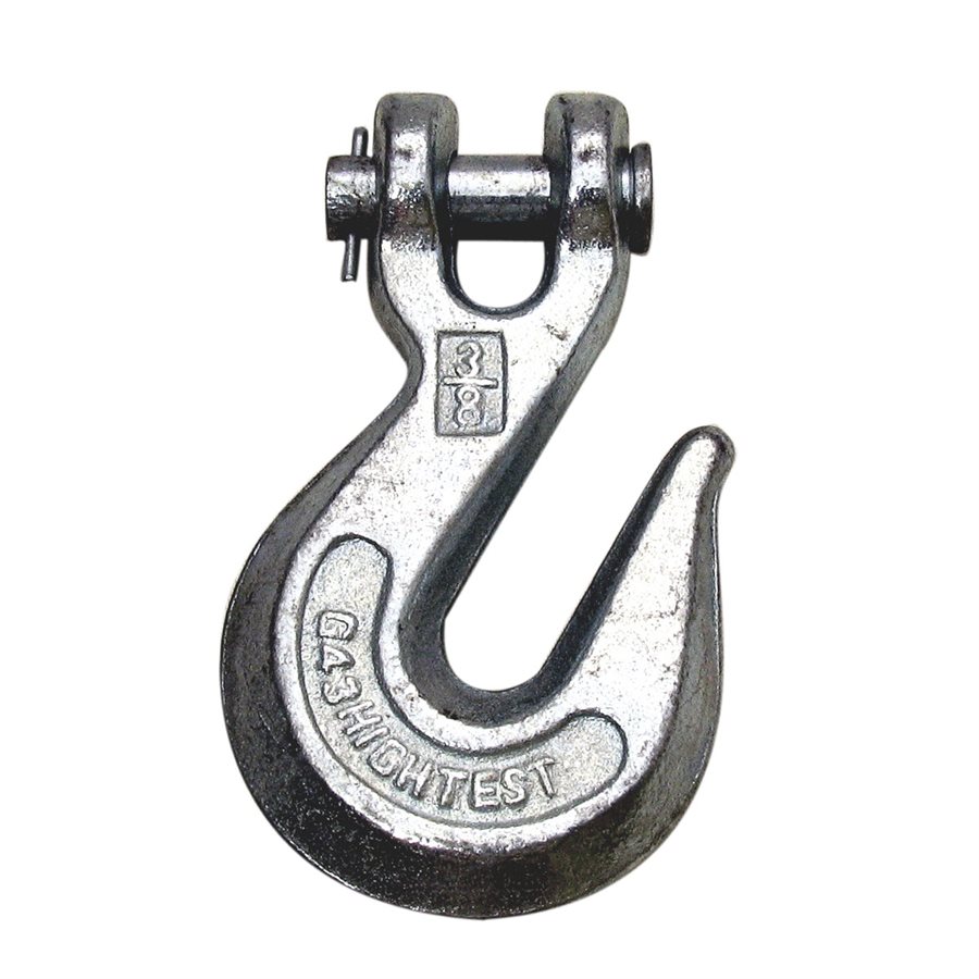 High Test Clevis Grab Hooks - 3/8 in