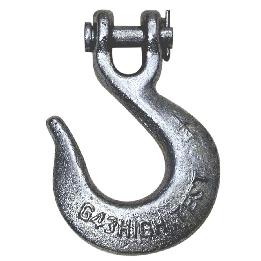 High Test Clevis Slip Hooks - 1/4 in