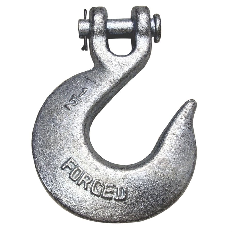 High Test Clevis Slip Hooks - 1/2 in