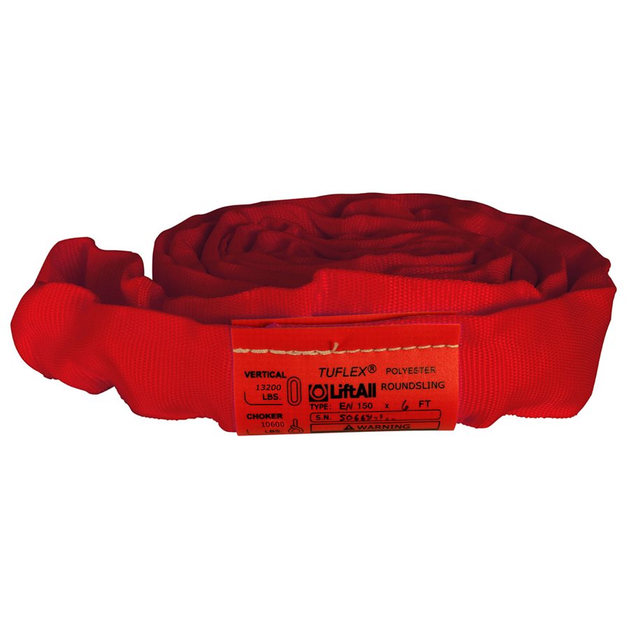 Red Round Slings - EN150