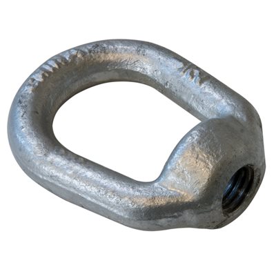 1/2 in Hot Dip Galvanized Eye Nut With 5/8 in UNC Tap