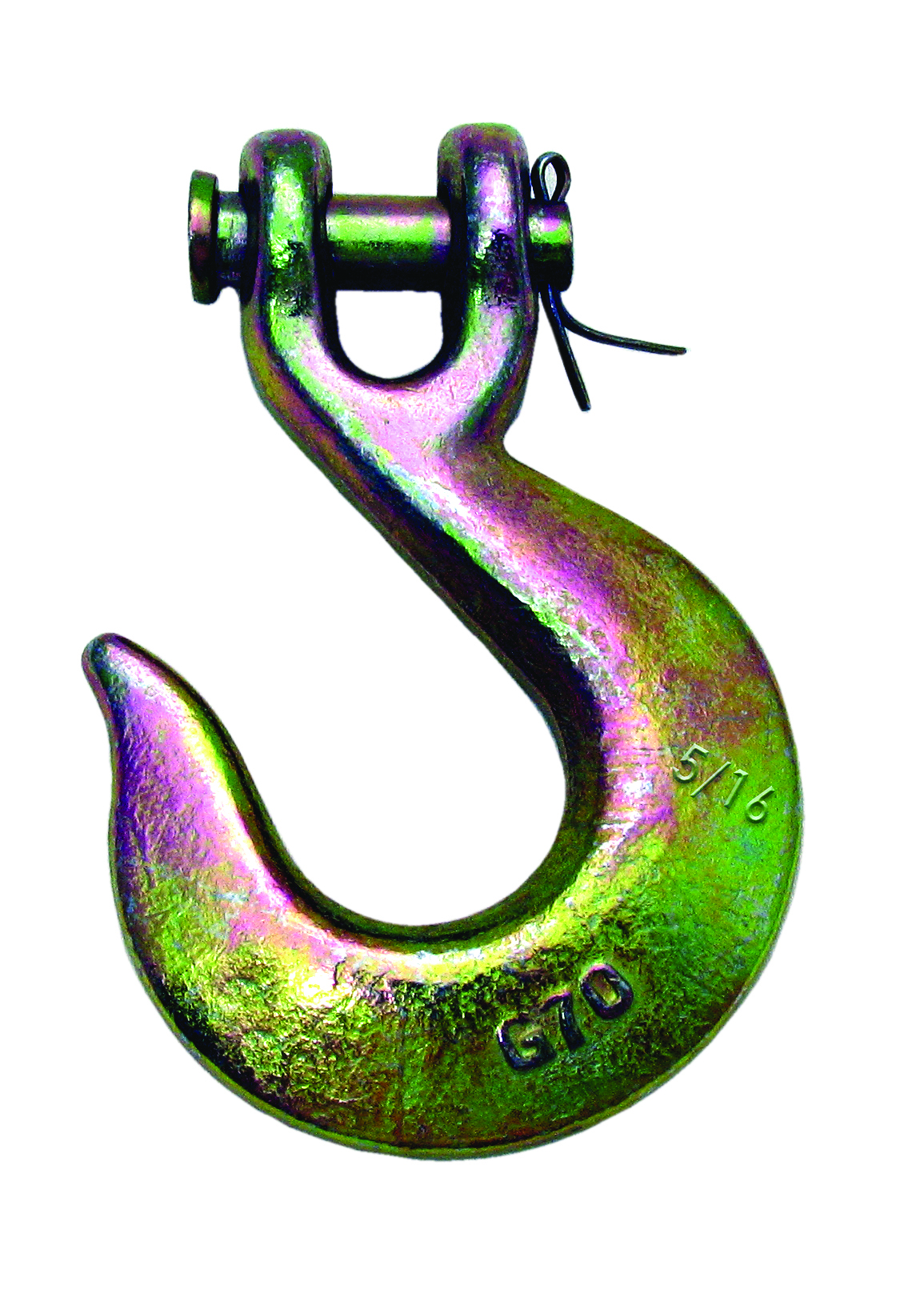 Grade 70 Transport Clevis Slip Hook - 5/16 in