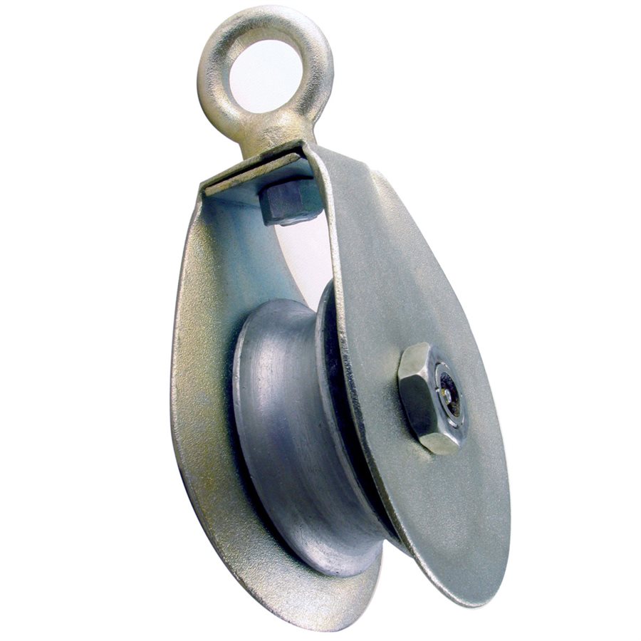 Hay Fork Pulleys With Swivel Eye