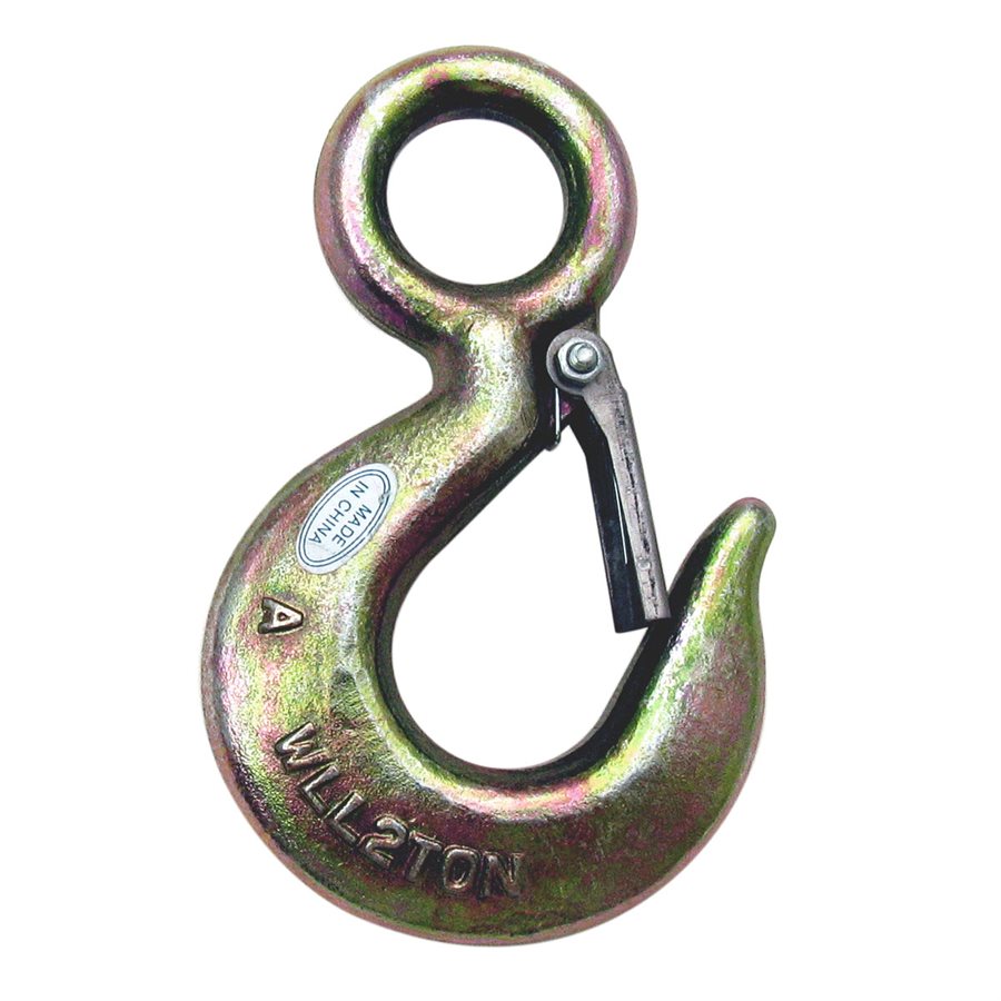 Alloy Eye Hoist Hooks With Safety Latch