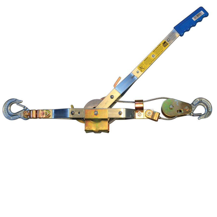 2 Ton Come-Along Hand Cable Puller - 3/16 in Cable
