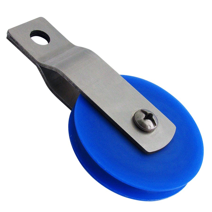 Stainless Steel Split Bracket Nylon Pulley - 2-1/2 in X 100 Pcs