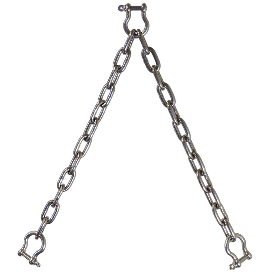 Double Leg Chain Bridle - 1 in X 2 ft