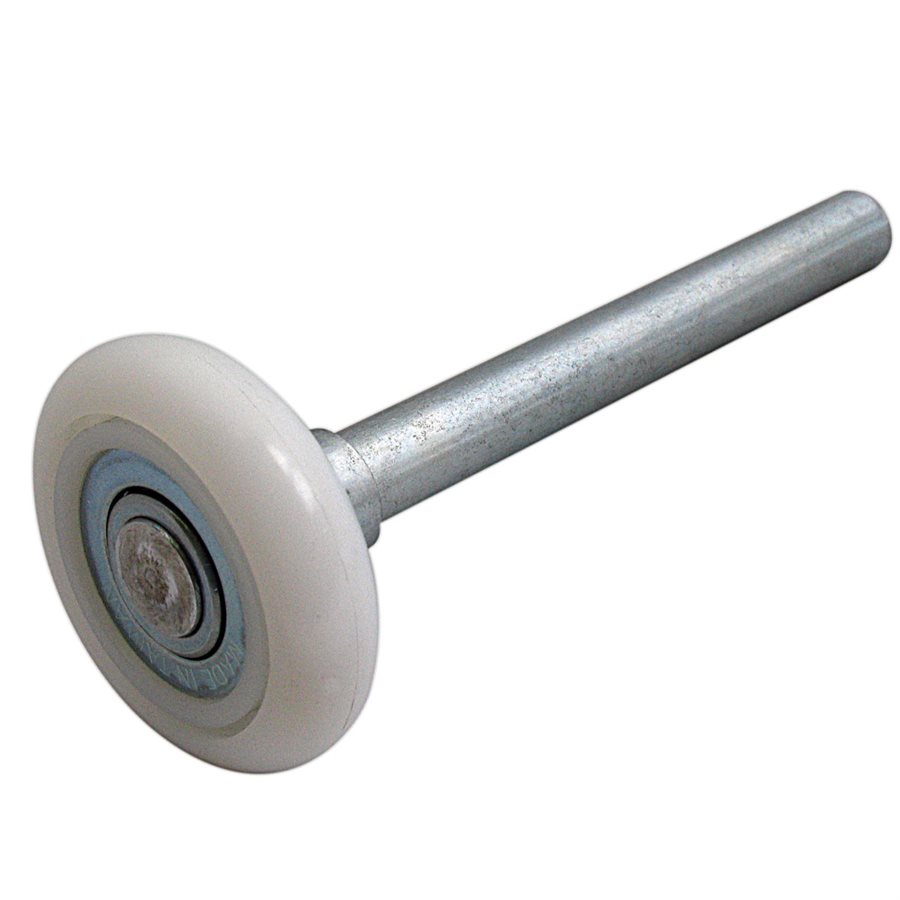 13 Ball White Nylon Garage Door Rollers - 2 in