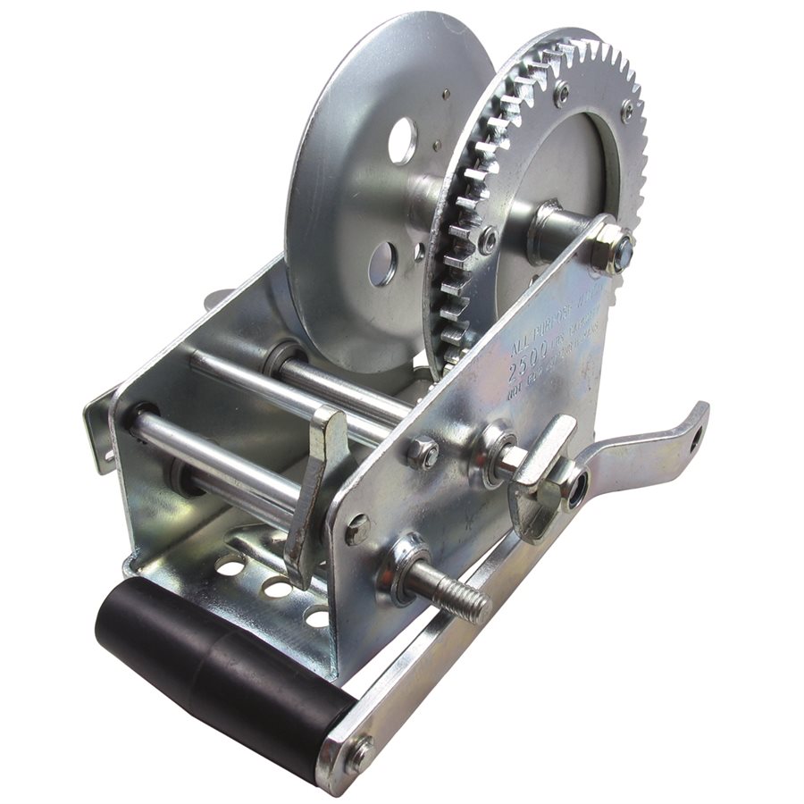 Hand Crank Winch - 2500 LB