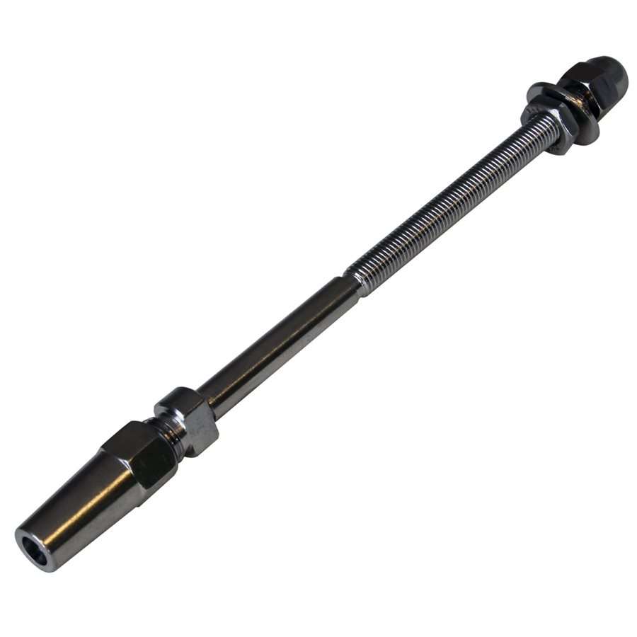 RailEasy 5/32 in Stud Assm w/Compression Jaw, T316 w/4.5 in Shaft X 2 Pcs