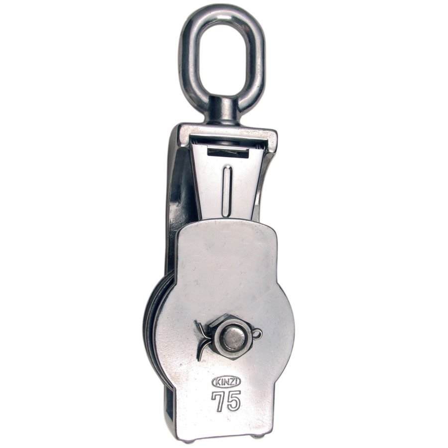 Stainless Steel Open Block - 75 mm