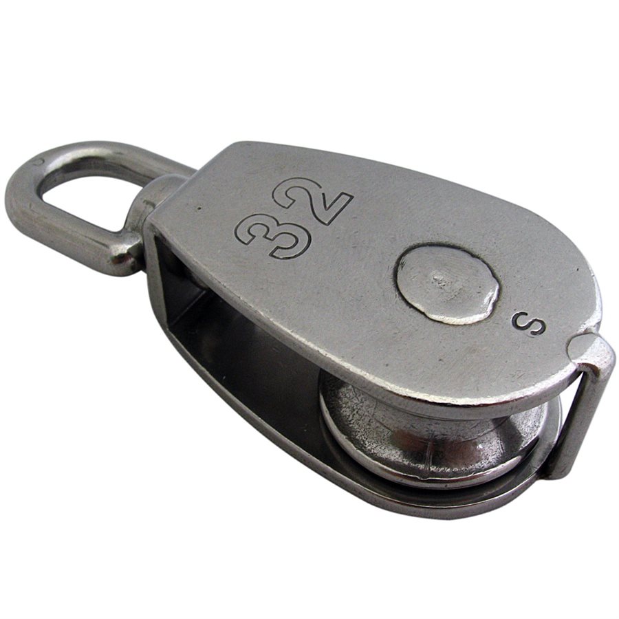 Stainless Steel Round Block - 32 mm