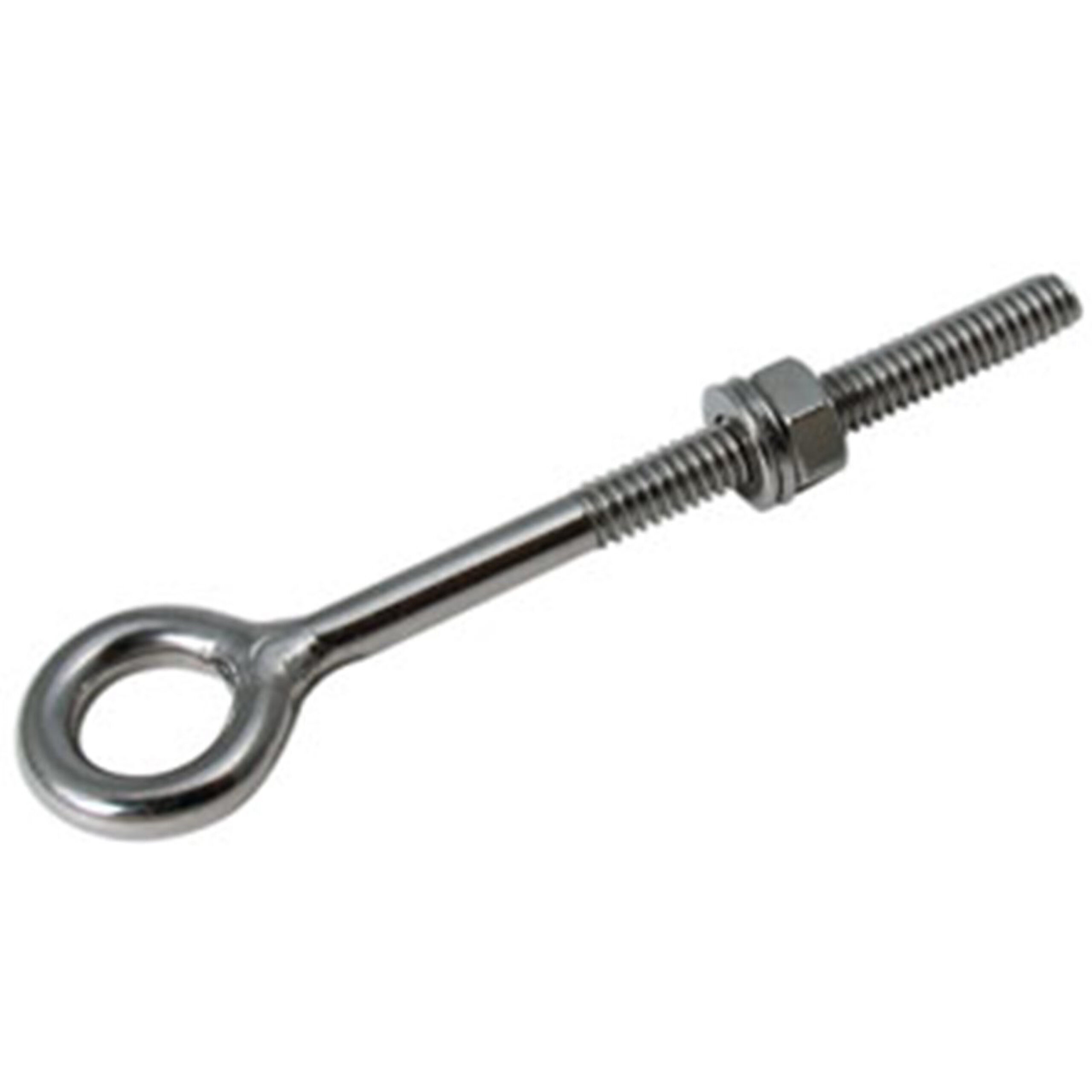 Stainless Steel T304 Welded Eyebolt - 5/16 in X 3 in