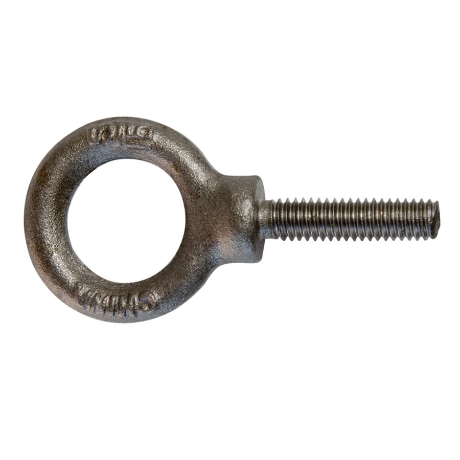 Forged Machinery Eyebolt Self Colored - Shoulder Pattern - 5/16-18 in X 1-1/8 in