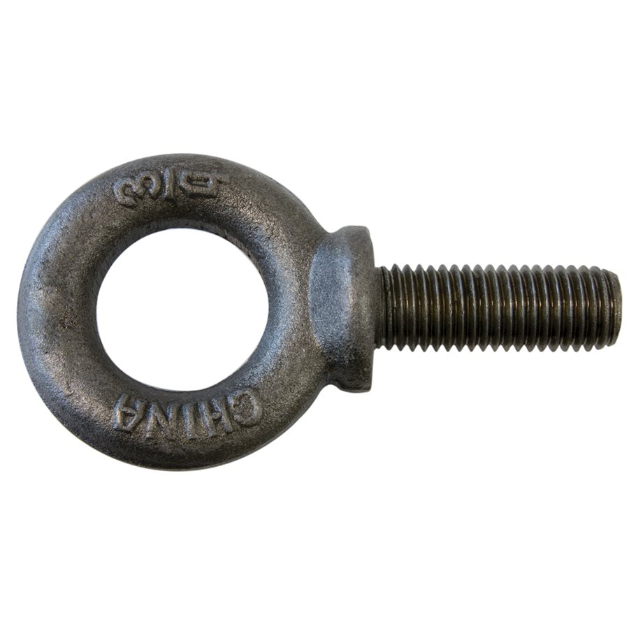 Forged Machinery Eyebolt Self Colored - Shoulder Pattern - 3/4-10 in X 2 in