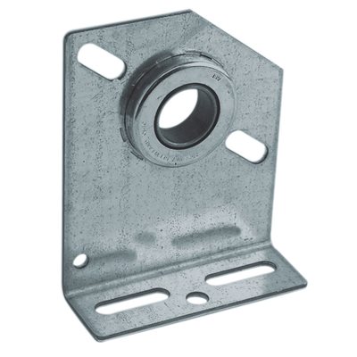 Spring Anchor Plate, 12 Gauge with 3-3/8 in Offset X 24 Pcs