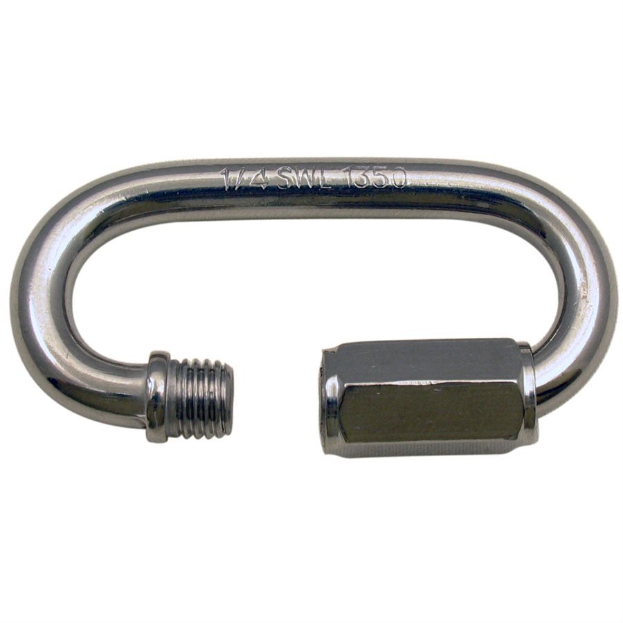 Stainless Steel Quick Links - 1/4 in