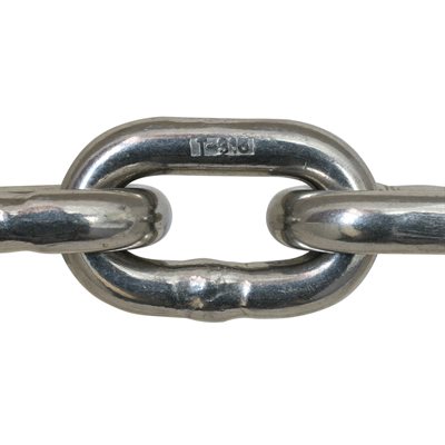 Stainless Steel T316 Proof Coil Chain - 1/4 in