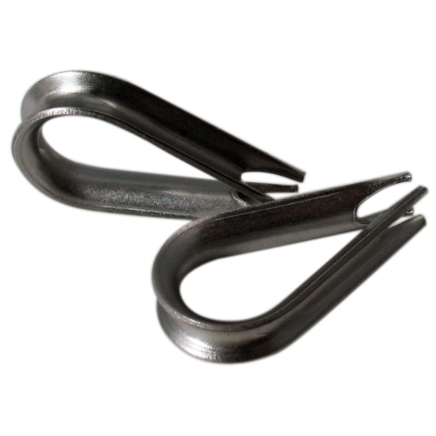 Stainless Steel T304 AN Thimble - 1/8 in