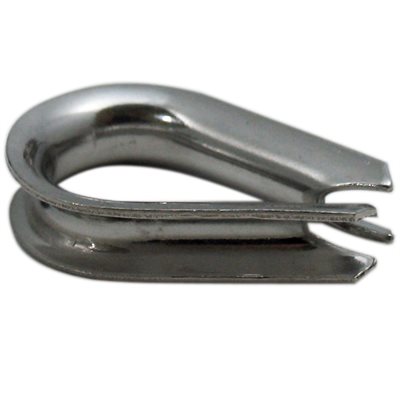 Stainless Steel T304 Thimble - 5/32 in