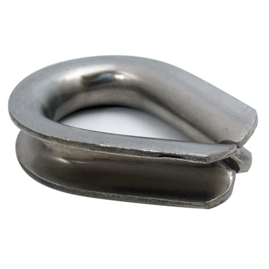 Stainless Steel T304 Thimbles - 5/8 in