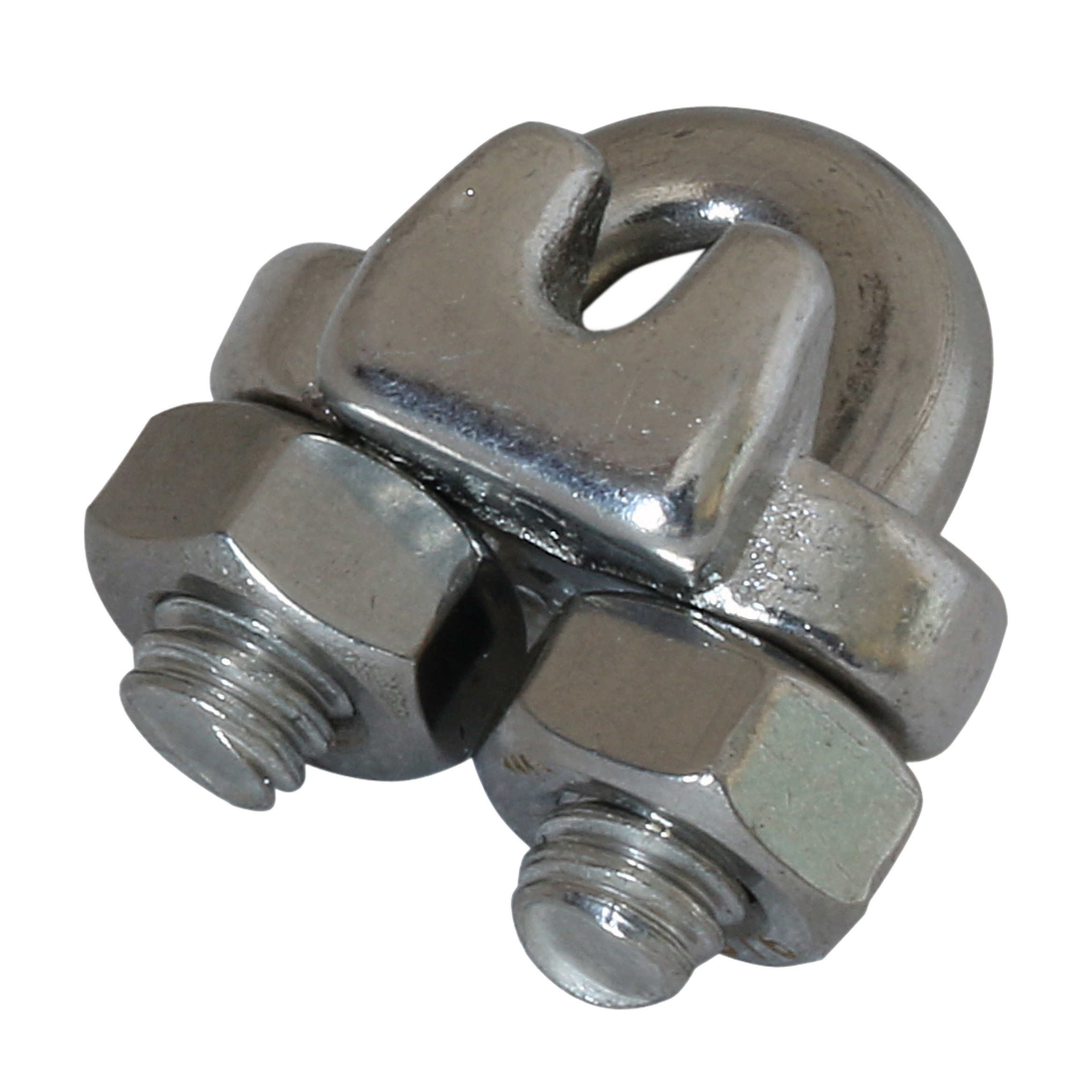 Stainless Steel T316 Wire Rope Clip - 1/8 in