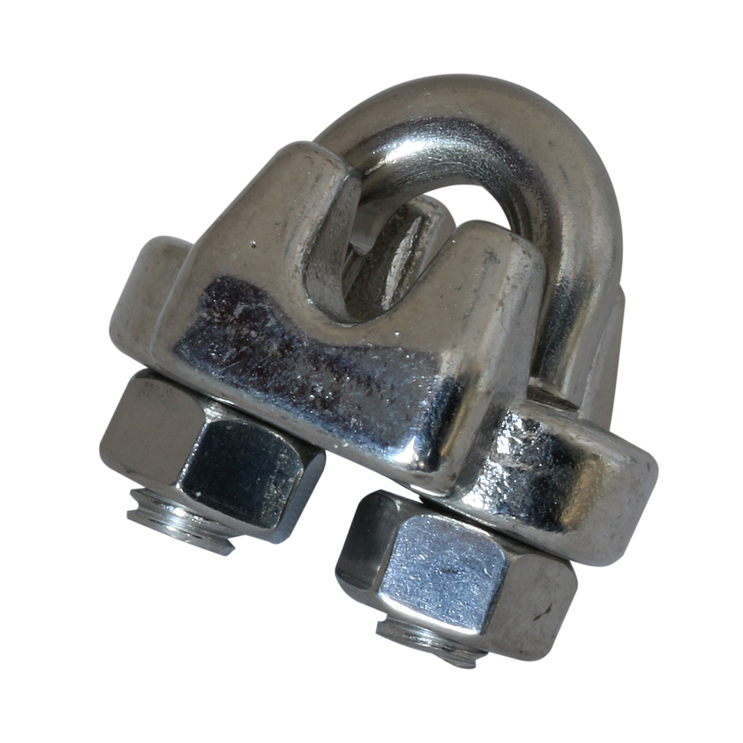 Stainless Steel T316 Wire Rope Clip - 1/4 in