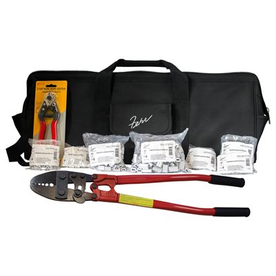 Fehr Swage Kit with Fehr Rigging Tool Bag - Copper Fittings