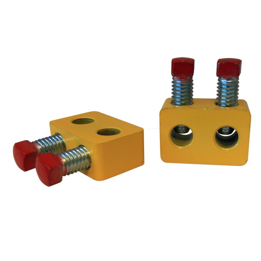 Yellow Torsion Spring Temporary Repair Block For .3175 in - .3625 in Wire