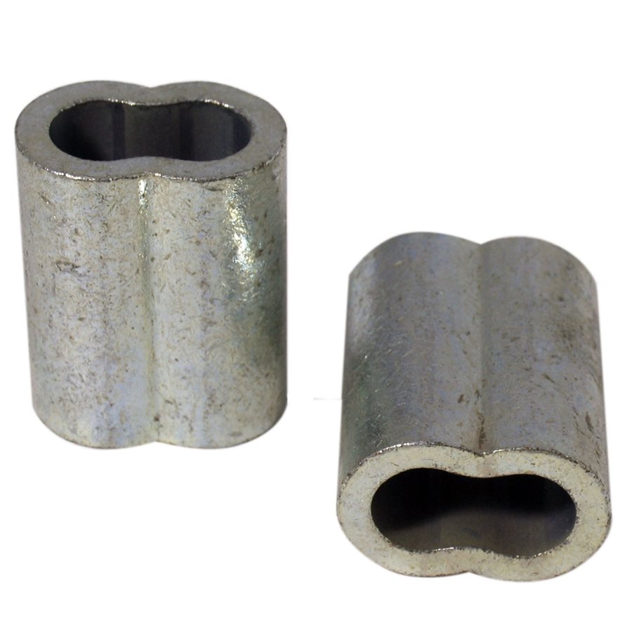 Zinc Plated Copper Sleeves - 1/2 in